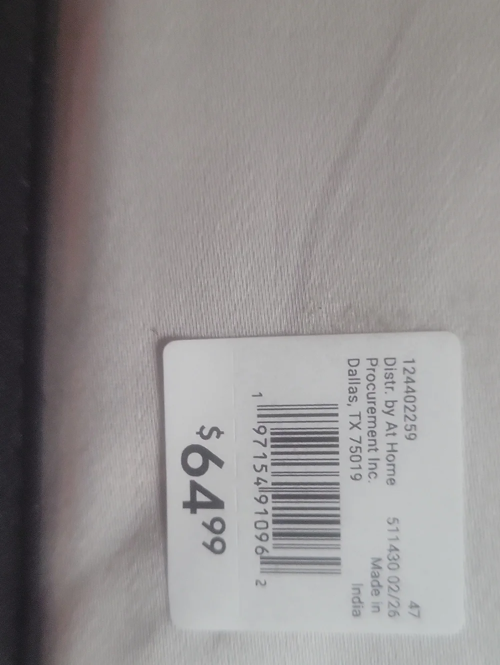 Egyptian Cotton Queen Sheet Set in Cream